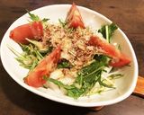 やみつき！5分で水菜と大根の鰹胡麻サラダ作り方7写真