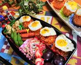 可愛い！お弁当！コロコロ変わりオムライス作り方12写真