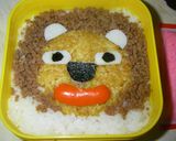 大阪人の作る★キャラ弁①らい４ちゃん作り方5写真