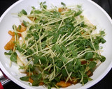 簡単！豆苗と海老竹輪の中華炒め作り方4写真
