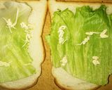朝御飯や一人ランチにコロッケサンドイッチ作り方2写真