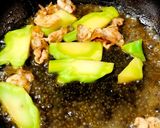 お弁当★ブロッコリーの茎と豚バラ炒め作り方5写真