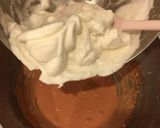 ＊簡単ローズ＆チョコのマーブルシフォン＊作り方14写真
