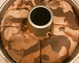 ＊簡単ローズ＆チョコのマーブルシフォン＊作り方20写真