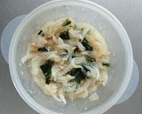 レンジで簡単☆ご飯のお供に・無限玉ねぎ。作り方5写真