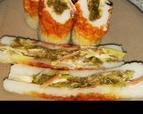 簡単おつまみ☆マヨとろろ昆布②INちくわ作り方4写真