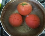 白だしで丸ごとトマト作り方1写真