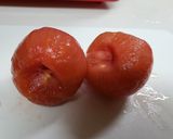白だしで丸ごとトマト作り方2写真