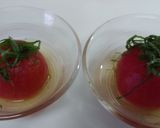 白だしで丸ごとトマト作り方5写真