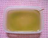 レンジ蒸し鶏と柚子胡椒ゼリーのサラダ作り方4写真