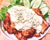 和風タルタルソースのむね肉チキン南蛮作り方7写真