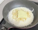 スモークサーモンほうれん草クリームパスタ作り方5写真