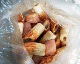 ちくわと胸肉の竜田揚げ♪作り方2写真