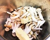 ホットクックできのこのバター醤油炒め作り方1写真