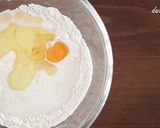 コーンパンケーキ&チーズソース作り方2写真
