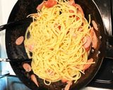 簡単カルボナーラ！！作り方5写真