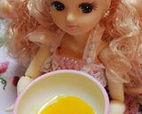 リカちゃんサイズ♡カリフラワーライス炒飯作り方4写真