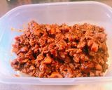 たけのこ入りの肉味噌作り方8写真
