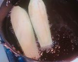揚げ茄子のたけのこ肉味噌のせ作り方3写真
