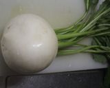旬のカブでポタージュ。色鮮やか作り方1写真