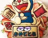 ドラえもん ケーキ作り方7写真