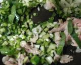 小松菜たっぷりチャーハン！栄養満点♪作り方4写真