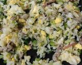 小松菜たっぷりチャーハン！栄養満点♪作り方7写真
