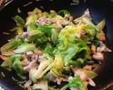 キャベツと豚肉の生姜ポン酢炒め作り方3写真