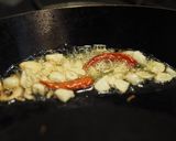 スキレットで豆とラグーソースのスパゲティ作り方1写真