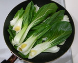 シャキっと青梗菜が美味しい！豚肉炒め作り方1写真
