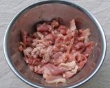 シャキっと青梗菜が美味しい！豚肉炒め作り方3写真