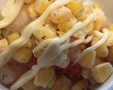 おつまみ♪明太チーズシーフードミックス作り方2写真