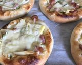 簡単！食感がイイ！「和風たけのこピザ」作り方6写真