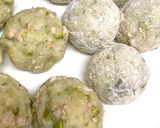 そら豆と鶏ひき肉のコロッケ作り方6写真