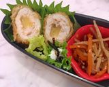 5月7日　令和　初弁当　ささみチーズカツ作り方6写真