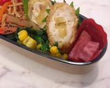 5月7日　令和　初弁当　ささみチーズカツ作り方8写真