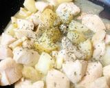 鶏肉＆塩茹でポテトのバター炒め作り方3写真