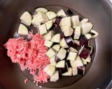ご飯モリモリ！ひき肉入り茄子の佃煮作り方3写真