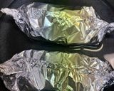 簡単　鶏のホイル蒸し作り方4写真