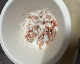 レンジで桜エビかき揚げ風作り方1写真