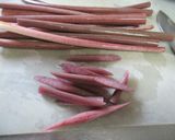 赤ズイキと夏野菜の冷菜　冷え冷えスープ作り方3写真
