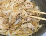 新玉ねぎの豚しょうが焼き作り方6写真
