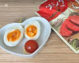 ☆茹で卵に韓国ダシダかけただけ♫美味作り方4写真