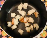離乳食中期＼食パンで朝ご飯／きなこミルク作り方2写真