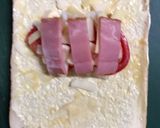 トマト玉ねぎチーズベーコンホットサンド作り方4写真