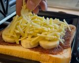 バナナと発酵あんこのホットサンド作り方4写真