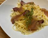茹で時間半分☆生ハムのペペロンチーノ作り方6写真
