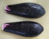 焼き茄子とへべすの温かい蕎麦作り方2写真
