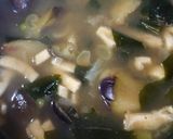 ヨウサマの減塩揚げ焼き茄子味噌汁作り方3写真