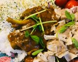 レトルト焼売のカレープレート作り方1写真